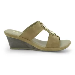 Bata Hope Low-Heel Wedge Sandal for Women