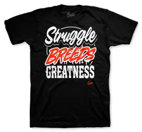 Foamposite Lava Shirt - Struggle Breeds - Black