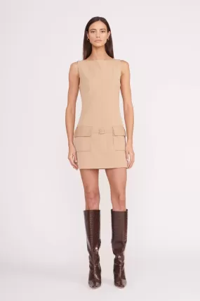 SHEILA DRESS | CAMEL