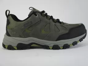 Skechers men's outdoor shoe Selmen Revand 66276 GRY gray green