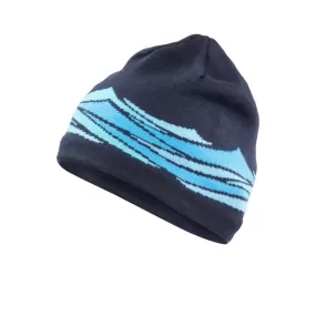 Wave Beanie  |  Navy