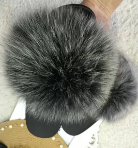 Women Faux Fur Slippers Extra Comfy